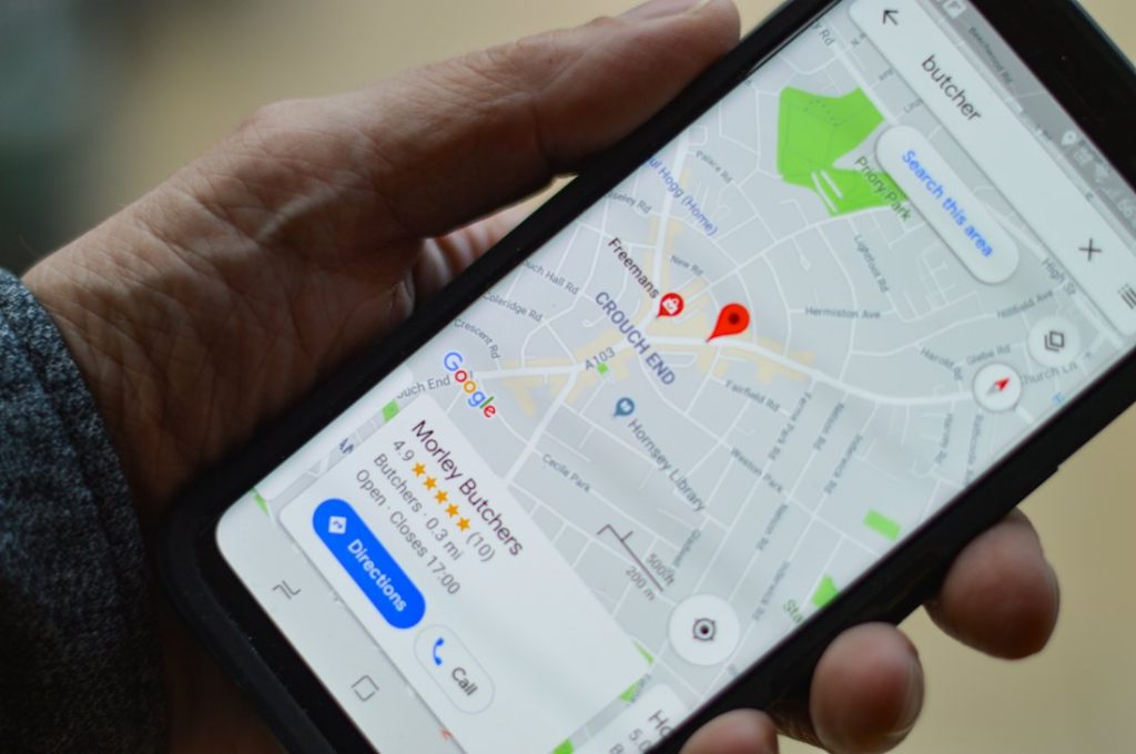 Búsqueda local en Google Maps desde el móvil